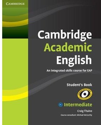 Посібник "Cambridge Academic English Intermediate Student's...