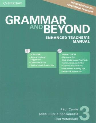 Книга для вчителя "Grammar and Beyond Level 3. Enhanced...