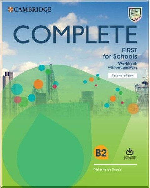 Робочий зошит "Complete First for Schools 2 Ed WB without...