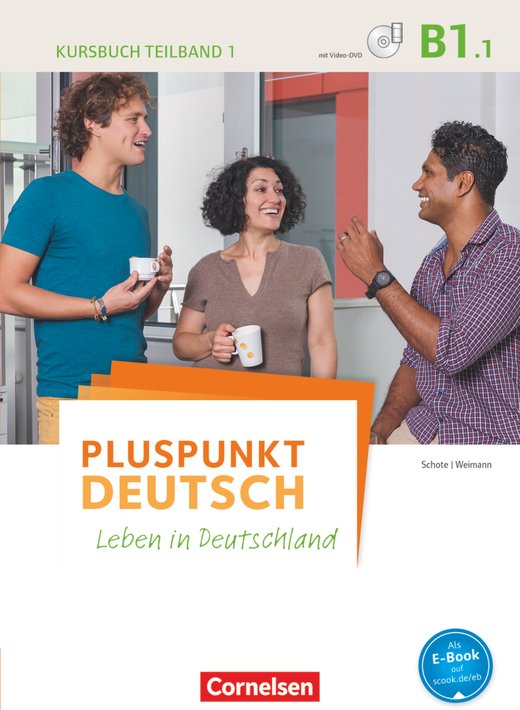 Підручник "Pluspunkt Deutsch NEU B1/1 Kursbuch mit...