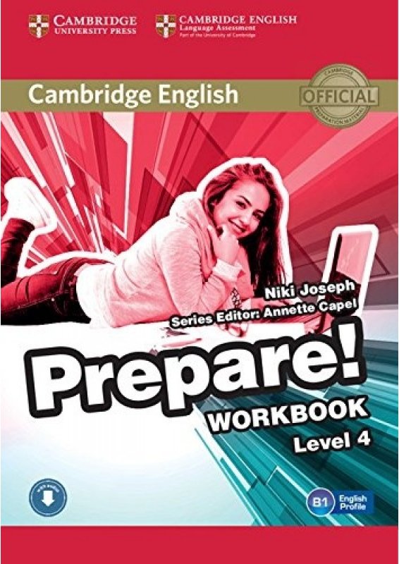 Посібник "Cambridge English Prepare! Level 4 Work Book...