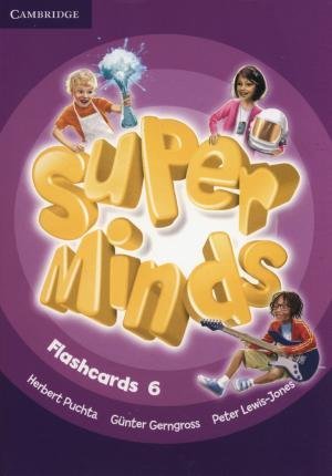 Посібник "Super Minds Level 6 Flashcards (Pack of 98)"