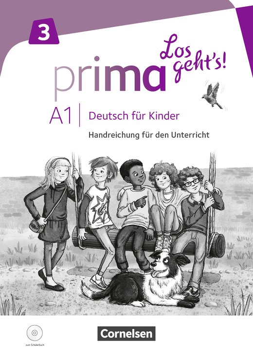 Посібник "Prima Los geht's! A1.3 Handreichung und Audio-CD"