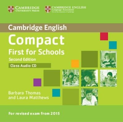 Аудіодиск "Compact First for Schools 2nd Edition. Class...