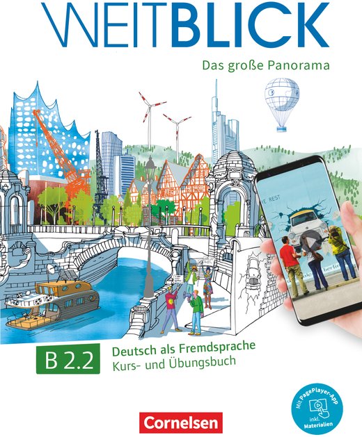 Підручник "Weitblick B2.2 Kurs- und bungsbuch mit PagePlayer-App"