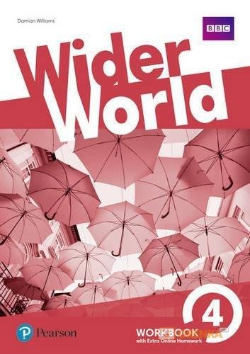 Робочий зошит "Wider World 4 Workbook + Online Homework"