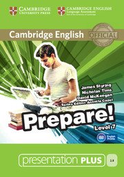 DVD диск "Cambridge English Prepare! Level 7 Presentation...