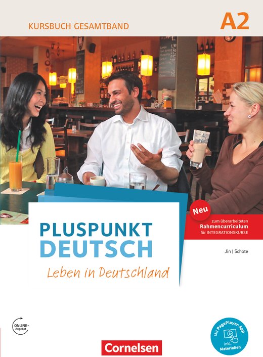 Підручник "Pluspunkt Deutsch NEU A2 Kursbuch mit interaktiven...
