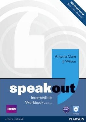Посібник "SpeakOut Intermediate Workbook + Key + CD...