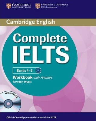 Робочий зошит "Complete IELTS Bands 4-5. Workbook +...
