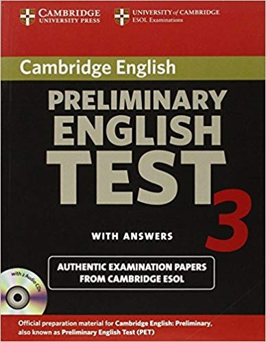 Комплект книг "Cambridge PET 3 Self-study Pack"
