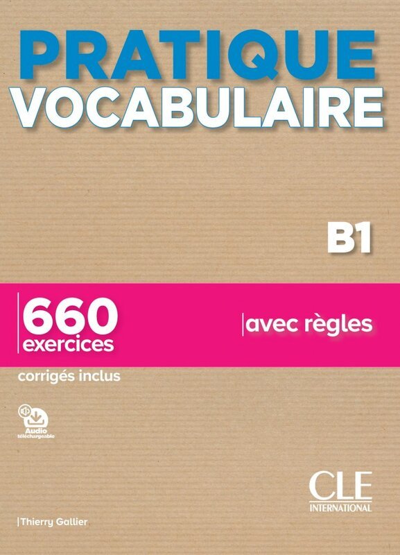 Посібник "Pratique Vocabulaire B1 + Corrigs"