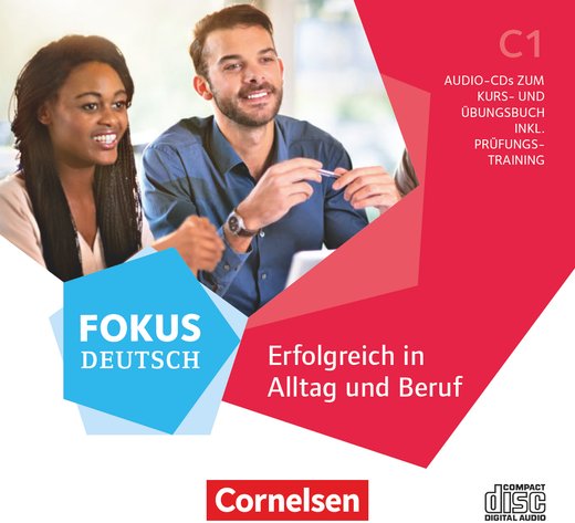 Аудіодиск "Fokus Deutsch C1 Alltag und Beruf. Audio-CD...