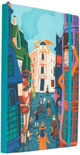Блокнот "Harry Potter: Exploring Diagon Alley Softcover...