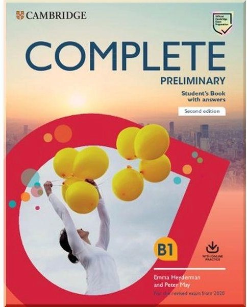 Робочий зошит "Complete Preliminary 2 Ed SB with Answers...