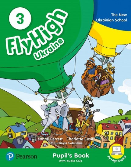 Посібник "Fly High 3 Ukraine Pupil's Book with Audio...