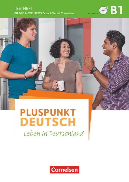 Посібник "Pluspunkt Deutsch NEU B1 Testheft+CD"