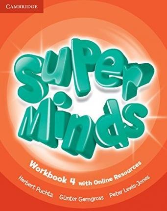 Робочий зошит "Super Minds Level 4 Workbook with Online...