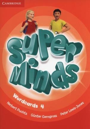 Посібник "Super Minds Level 4 Wordcards (Pack of 89)"