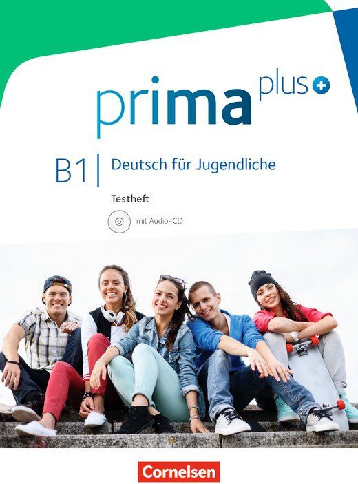 Посібник "Prima plus B1 Testheft mit Audio-CD"