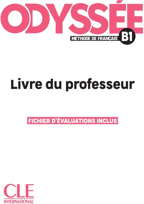Odyssée B1. Guide pédagogique. Мегре Бруно, Родрігес...