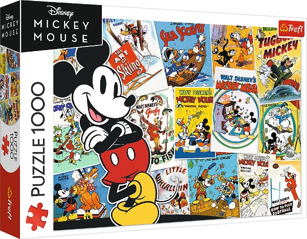 Пазли Trefl Mickey&friends Світ Міккі 1000 елементів