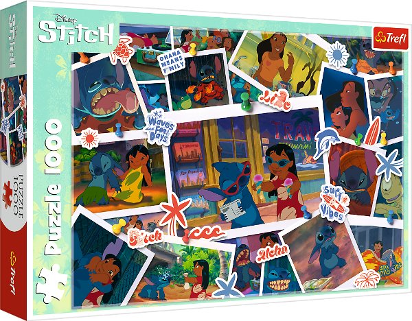 Пазл Trefl Stitch Солодкі спогади 1000 елементів