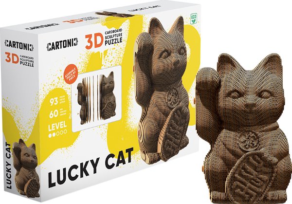 Картонний конструктор "Cartonic 3D Puzzle Lucky cat"