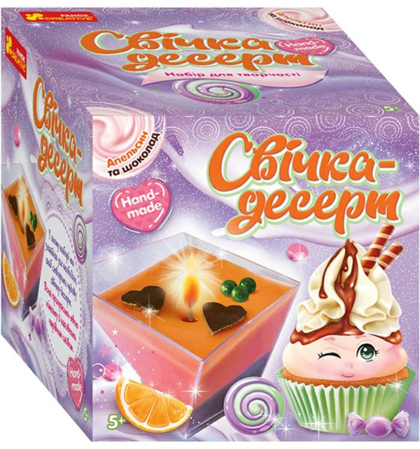 Свічка-десерт. Тірамісу