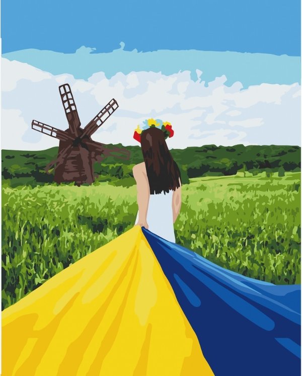 Набір для розпису "Дорога додому" 40*50 см