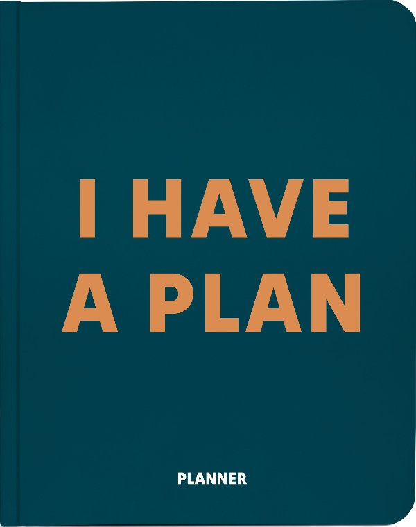 Блокнот для планування "I HAVE A PLAN" зелений