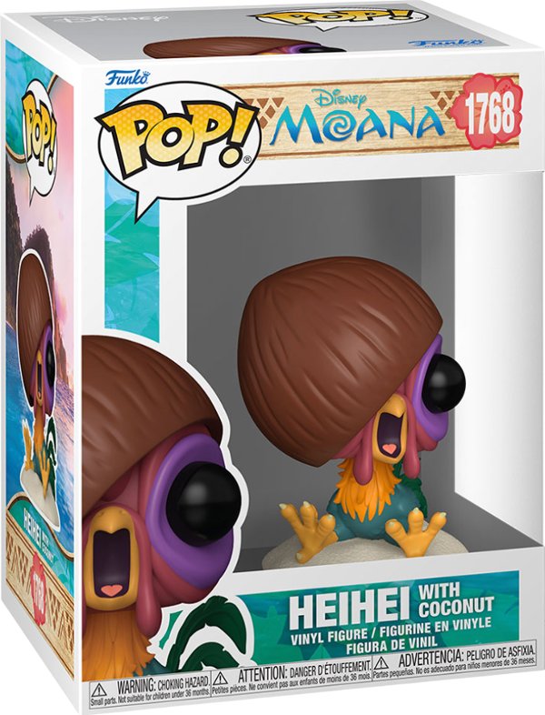 Фігурка Funko Pop Disney Ваяна S3 Ай-Ай з кокосом