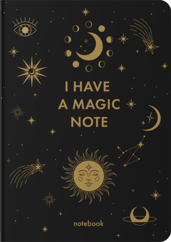 Блокнот "I have MAGIC plan" чорний