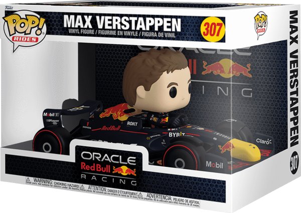 Фігурка Funko Pop Formula one Макс Ферстаппен у машині