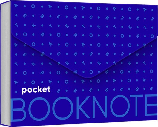 Pocket Booknote синій