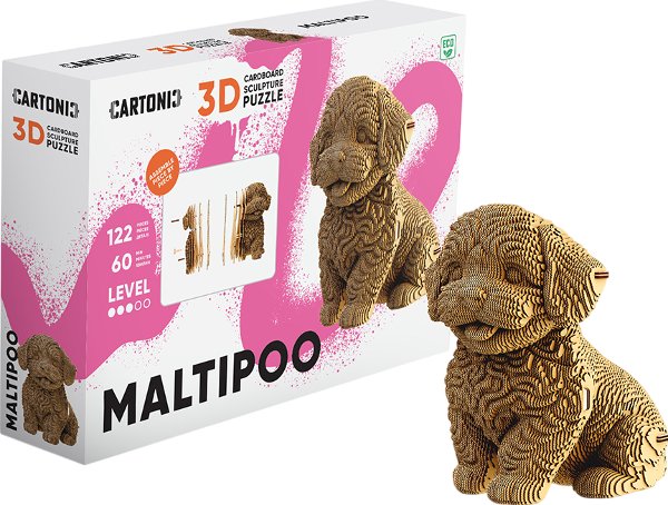 Картонний конструктор "Cartonic 3D Puzzle MALTIPOO"