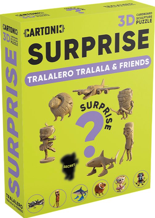 Картонний конструктор "Cartonic 3D Puzzle SURPRISE...
