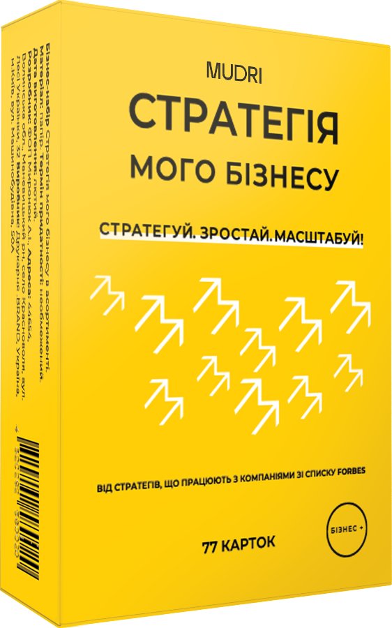Набір карток "Стратегія мого бізнесу"