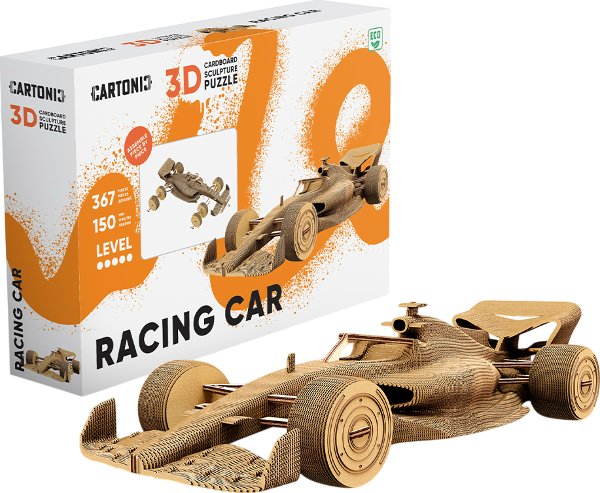 Картонний конструктор "Cartonic 3D Puzzle RACING CAR"