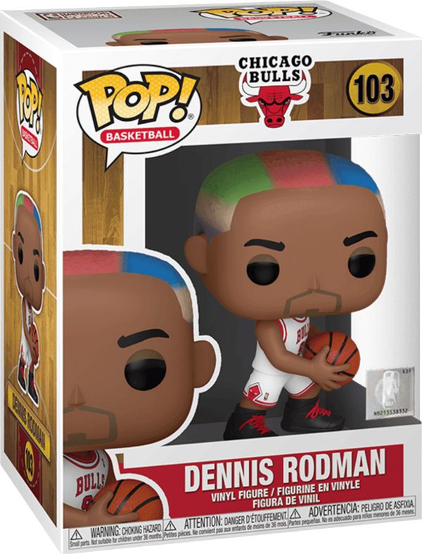 Фігурка Funko Pop NBA Chicago Bulls Денніс Родман