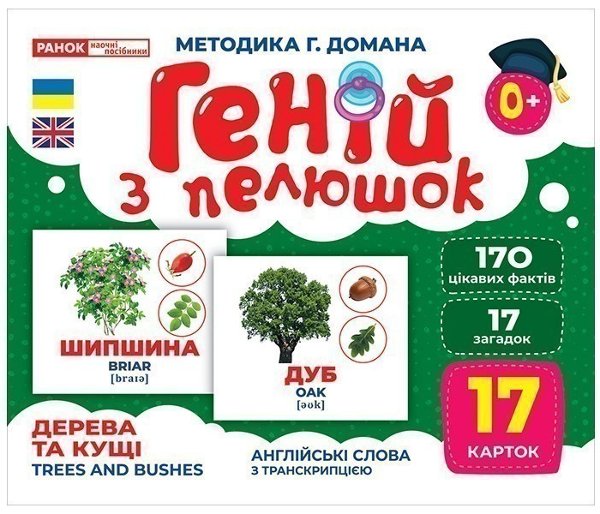 Геній з пелюшок.Дерева та кущі