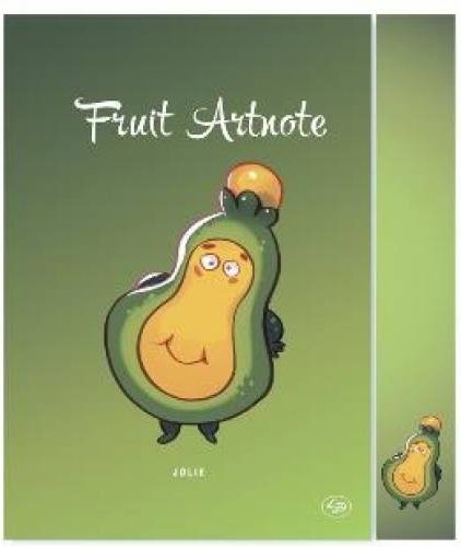 Блокнот TM Profiplan "Fruit artnote"Jolie" avocado,...