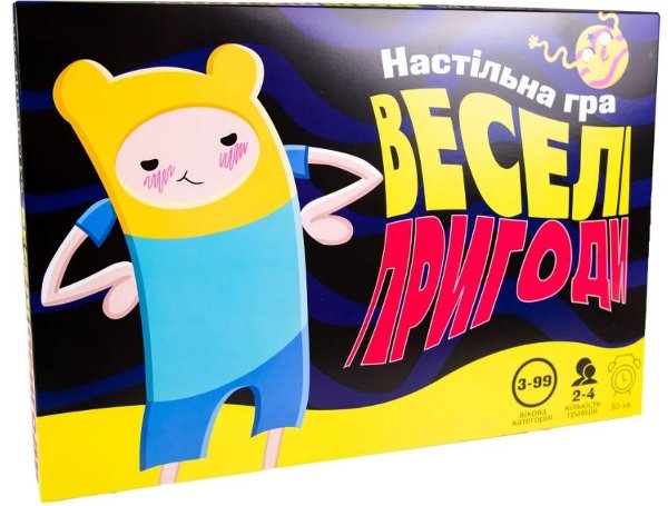 Настільна гра 30244 "Веселі пригоди" (укр)