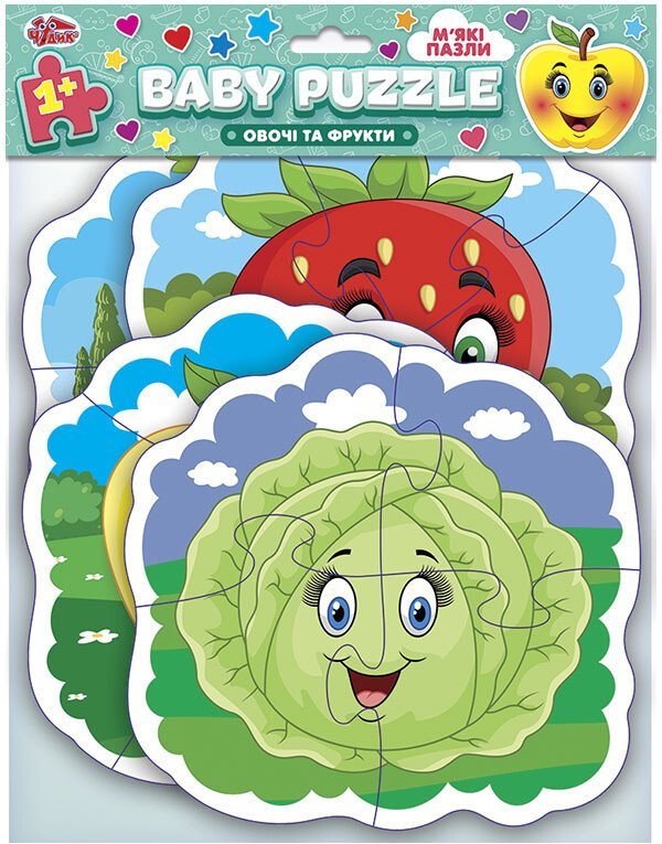 BABY PUZZLE. Овочі та фрукти
