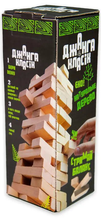 Настільна гра Strateg Джанга класік Еко 48 брусків...