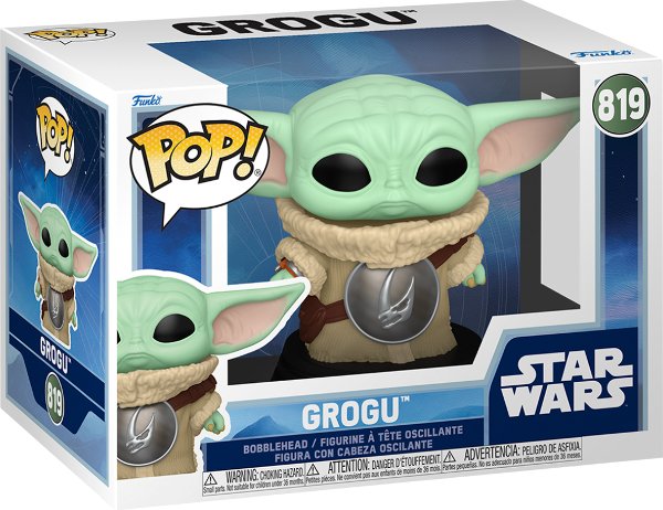 Фігурка Funko Pop Star wars Ґроґу з бронею Брудорога
