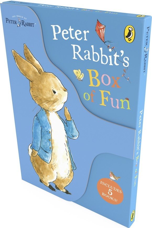 Peter Rabbits Box of Fun (3 Stickers Books + 2 Activity...