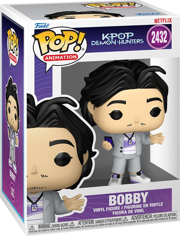 Фігурка Funko Pop K-Pop Demon hunters S2 Боббі