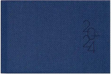 Щотижневик 2024 кишеньк. Tweed синій