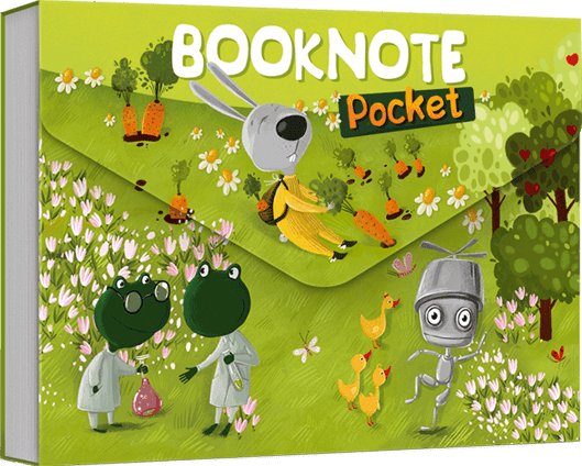 Pocket Booknote зелений
